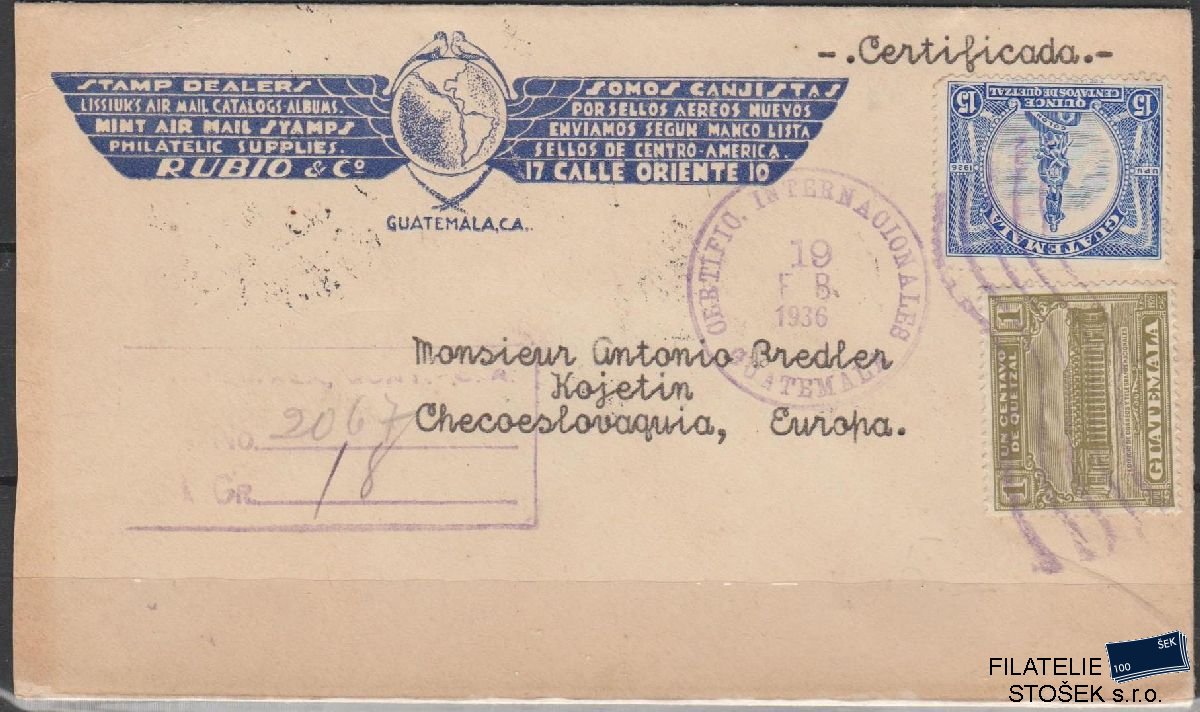 Guatemala celistvosti - Guatemala - Kojetín