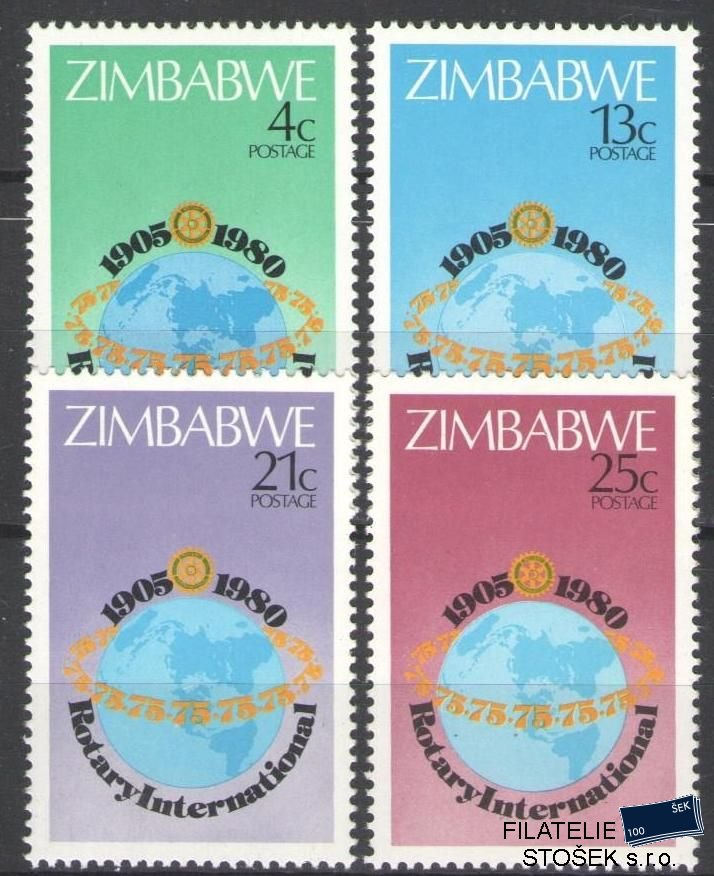 Zimbabwe známky Mi 242-45