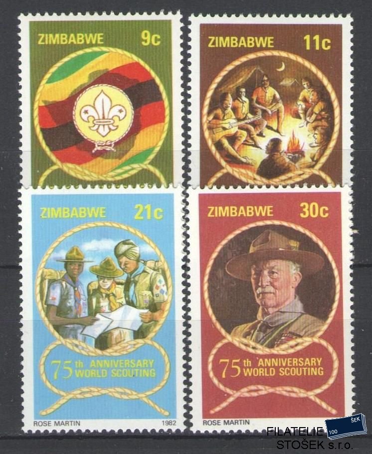 Zimbabwe známky Mi 265-68