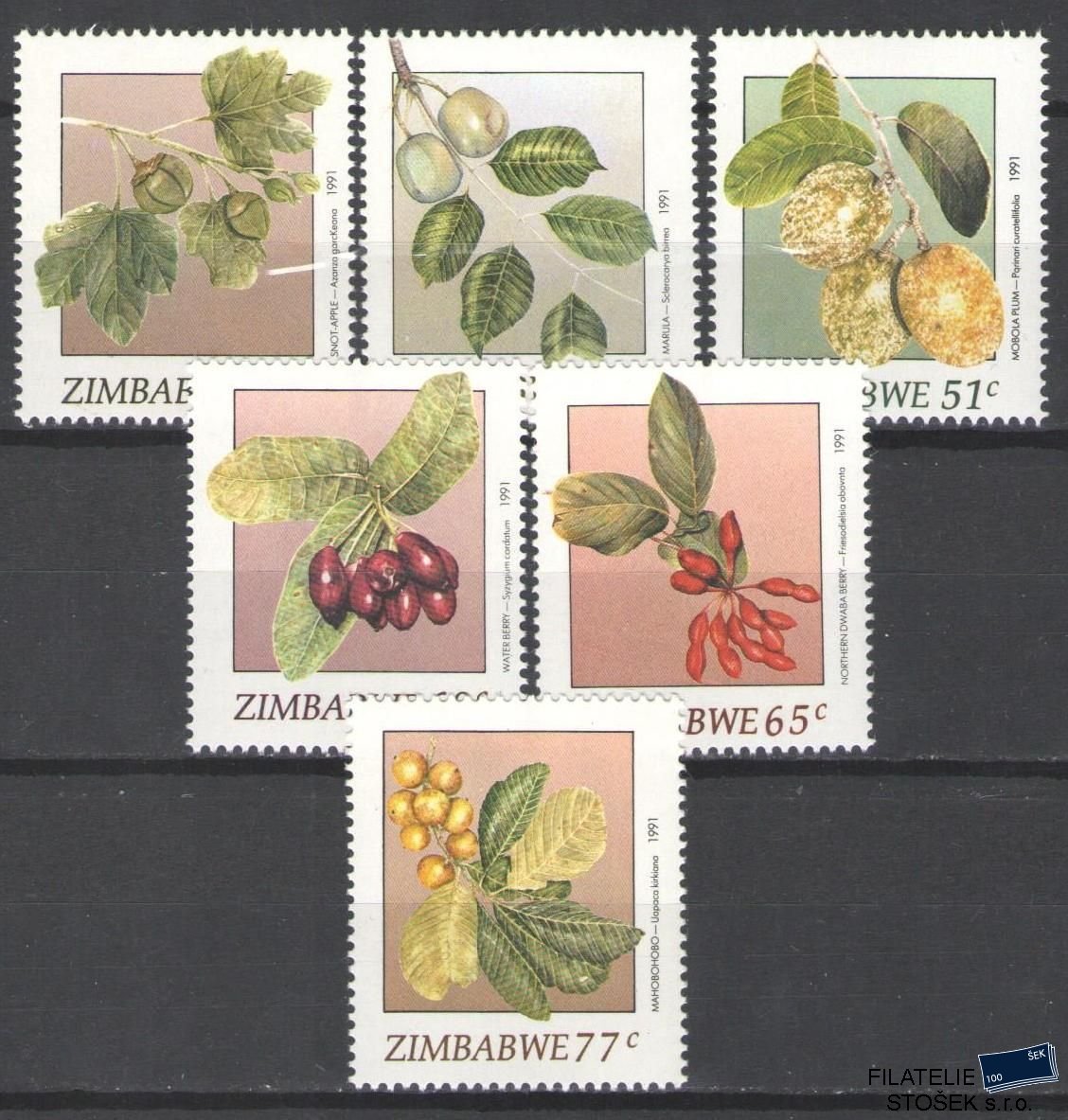 Zimbabwe známky Mi 460-65