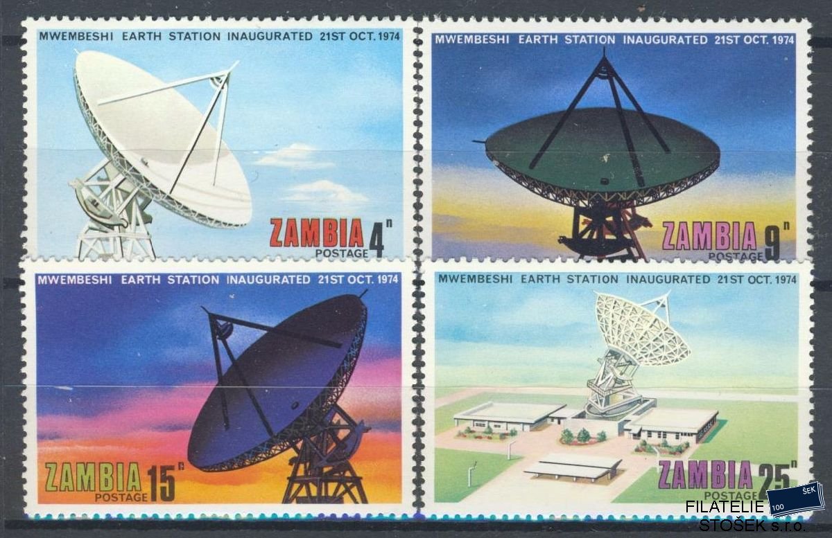 Zambia známky Mi 137-40