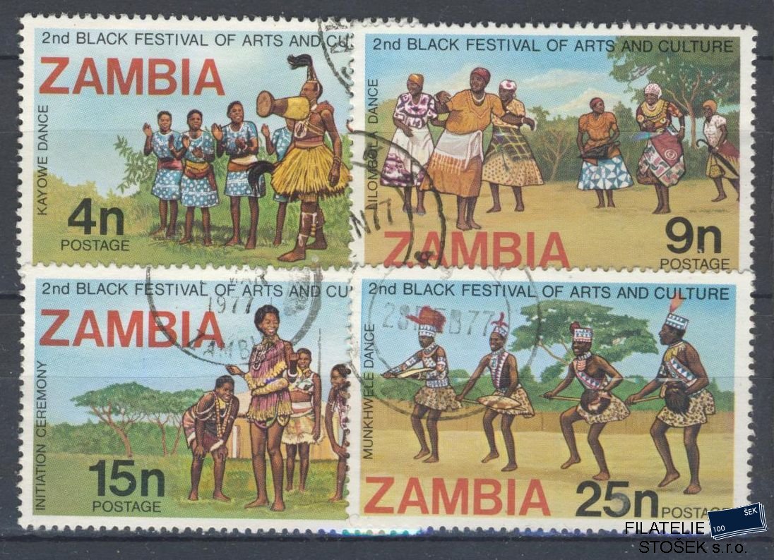 Zambia známky Mi 176-79