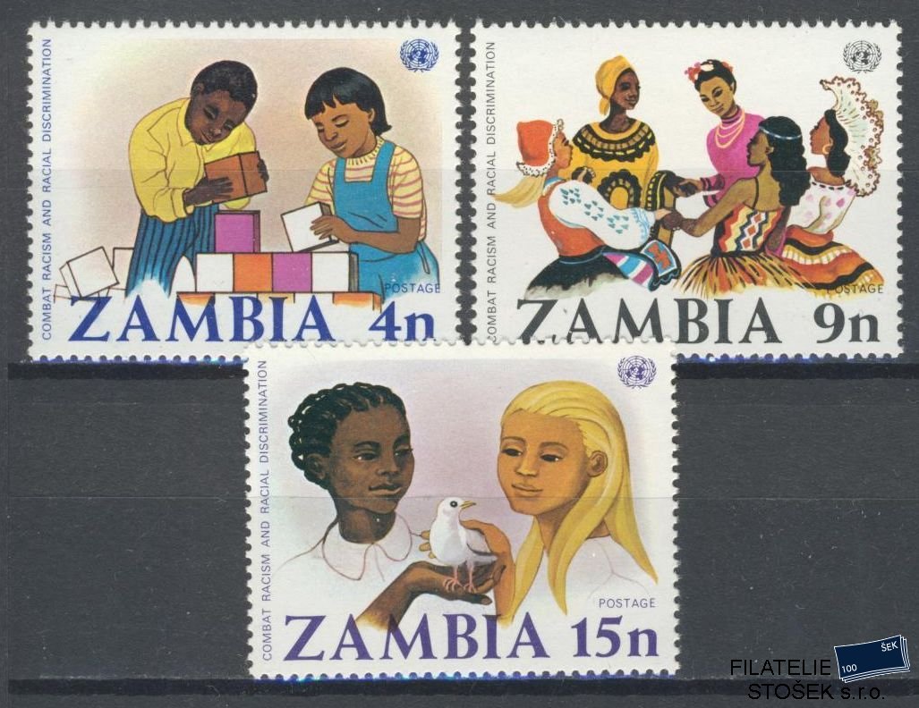 Zambia známky Mi 186-88