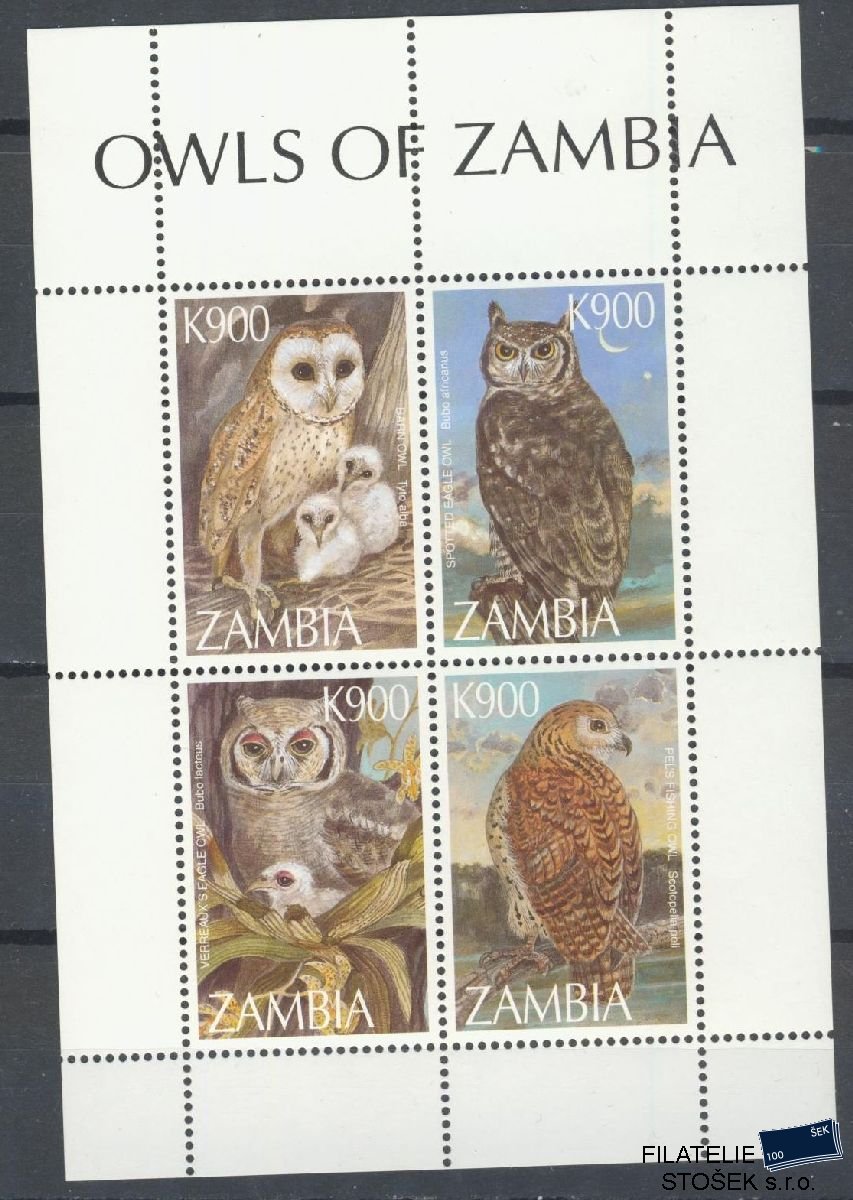 Zambia známky Mi 729-32 KL