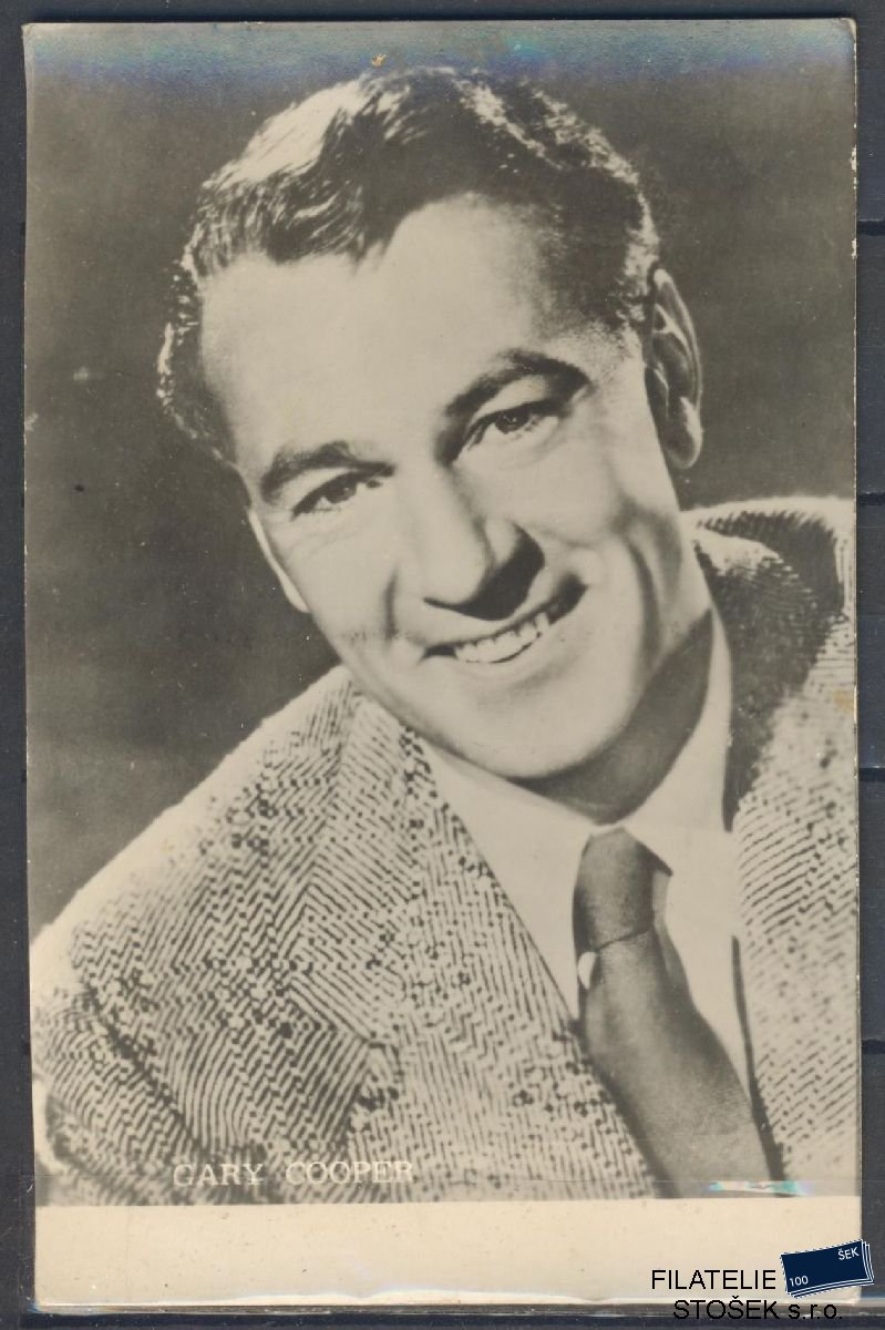 Námětová Pohlednice - Gary Cooper