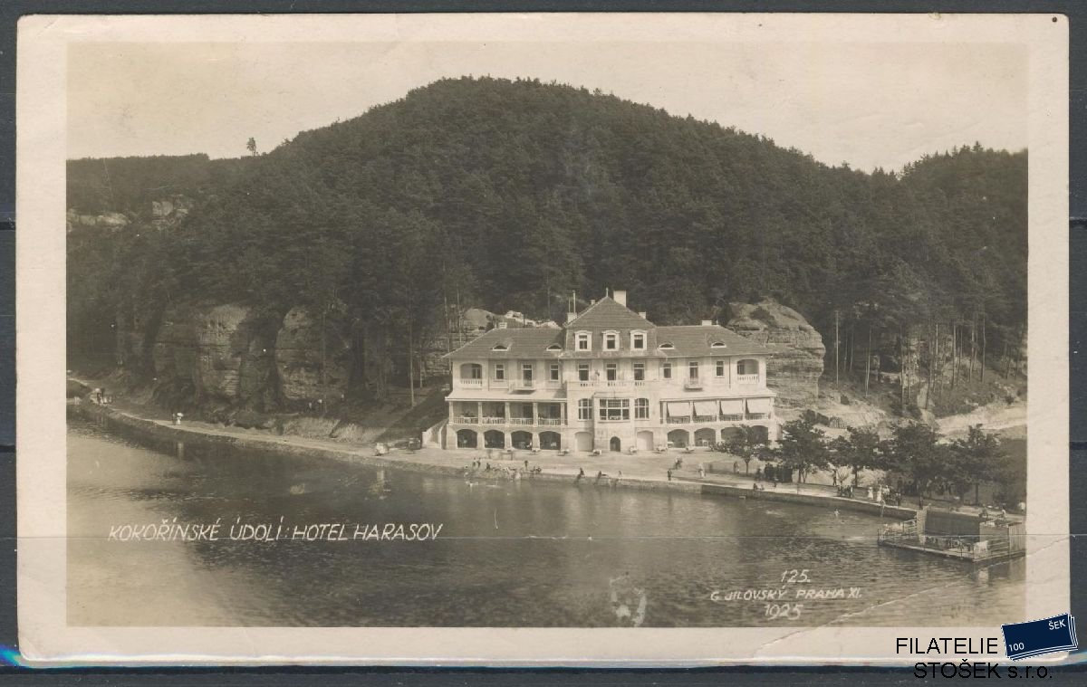 Pohlednice - Kokořín - Hotel Harasov