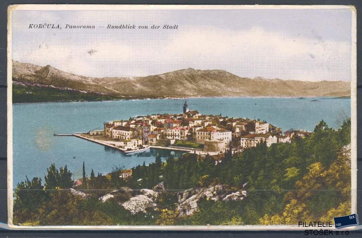 Chorvatsko pohlednice - Korčula