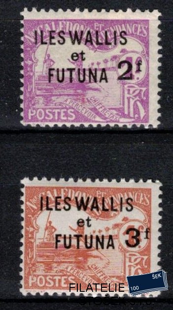 Wallis et Futuna známky Yv TT 9-10