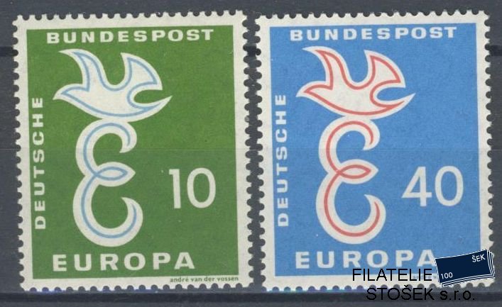 Bundes známky Mi 295-96