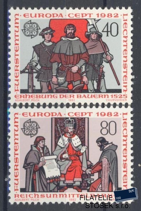 Liechtenstein známky Mi 791-92