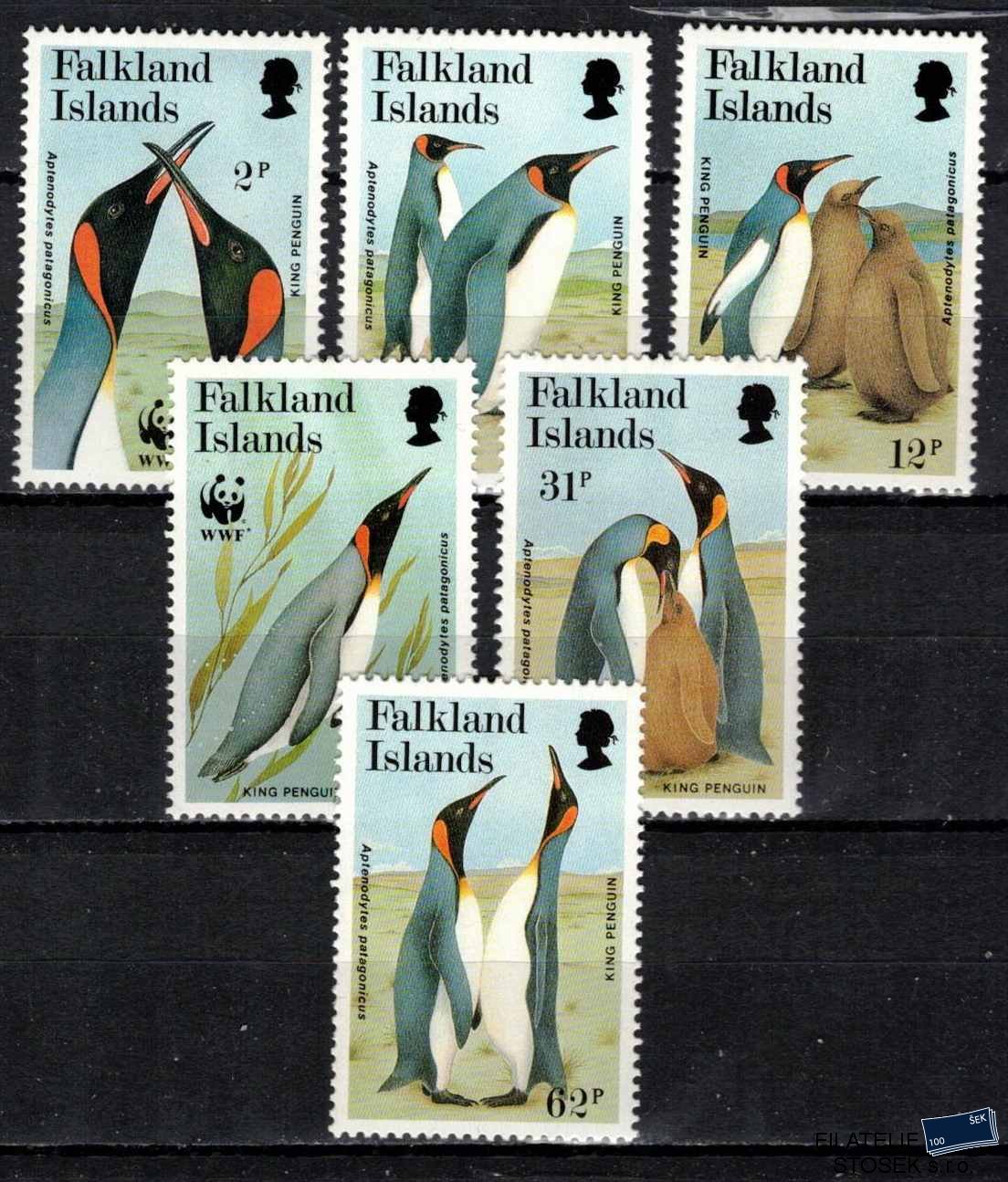 Falkland Islands známky Mi 0538-43