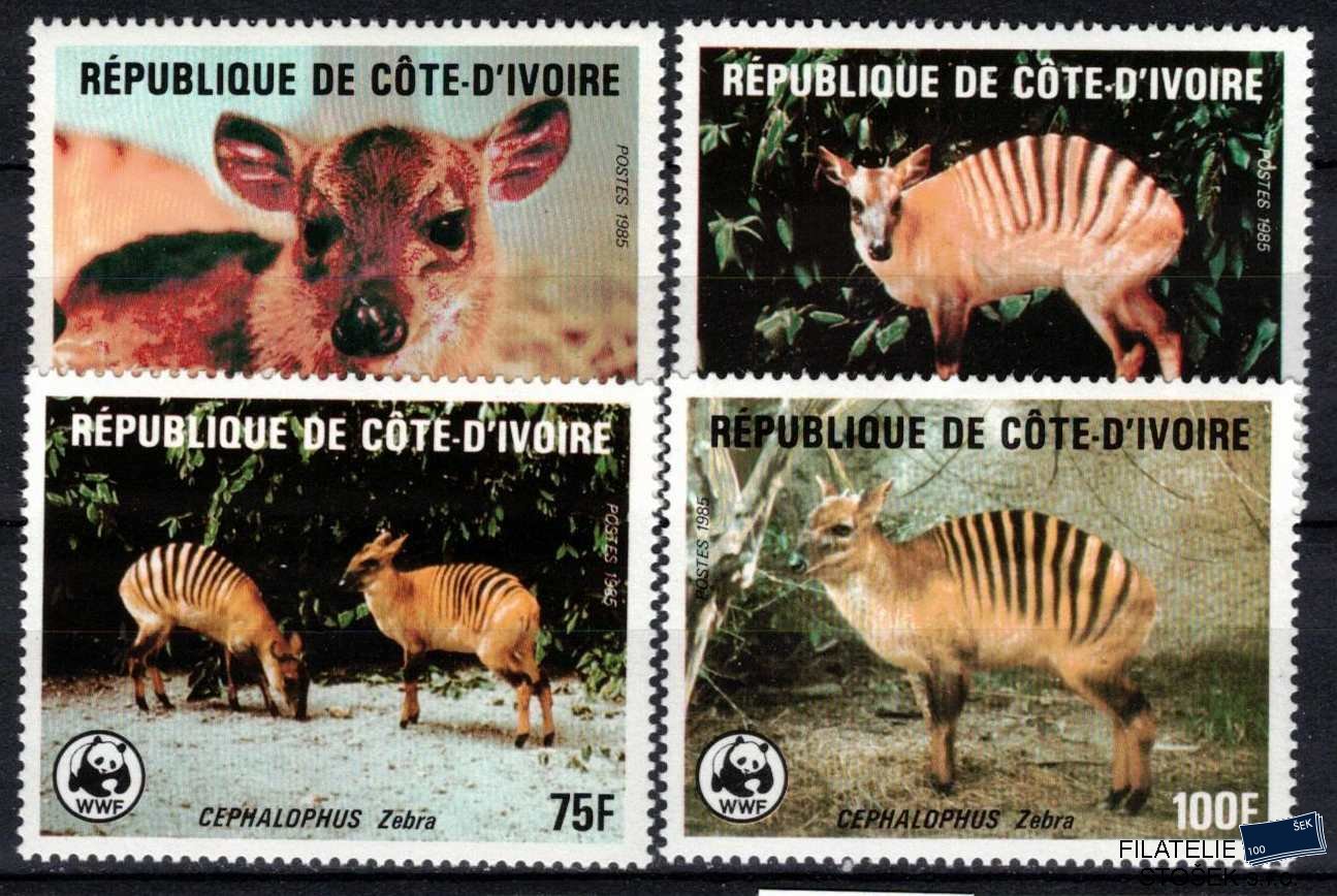 Cote d´Ivoire známky Mi 0881-4