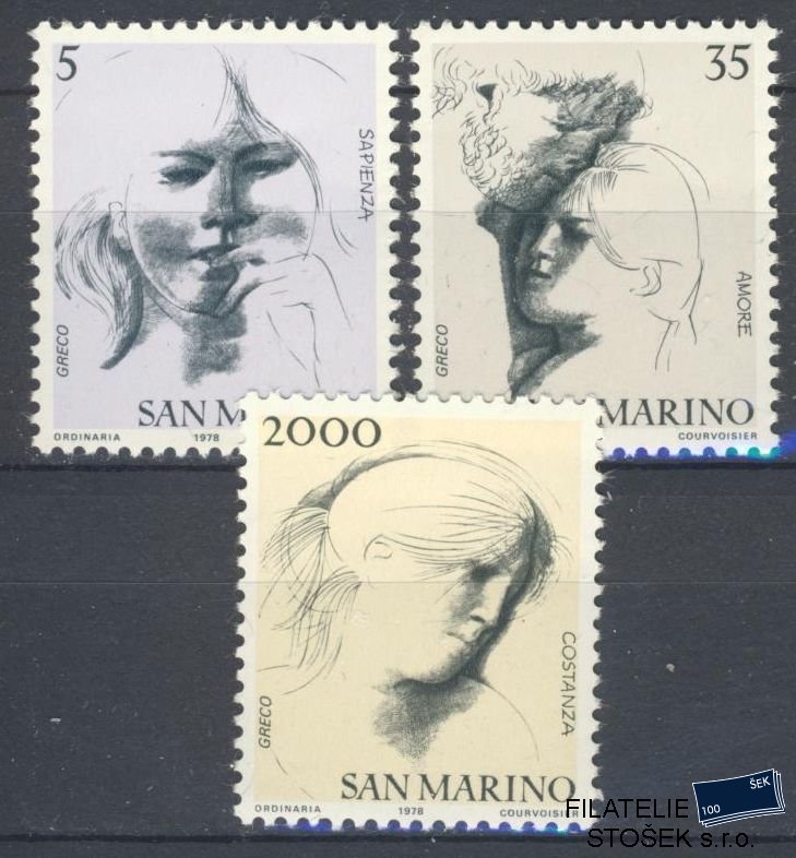 San Marino známky Mi 1162-64