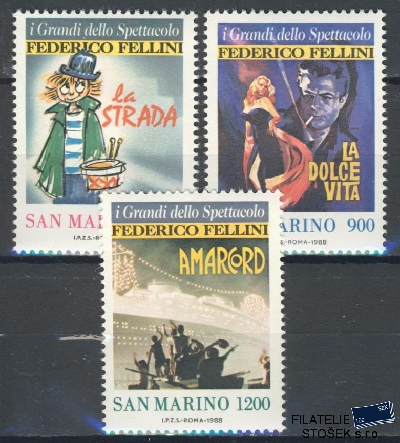 San Marino známky Mi 1391-93