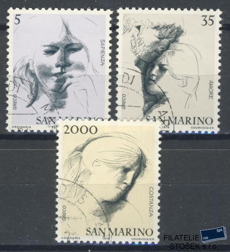 San Marino známky Mi 1162-64