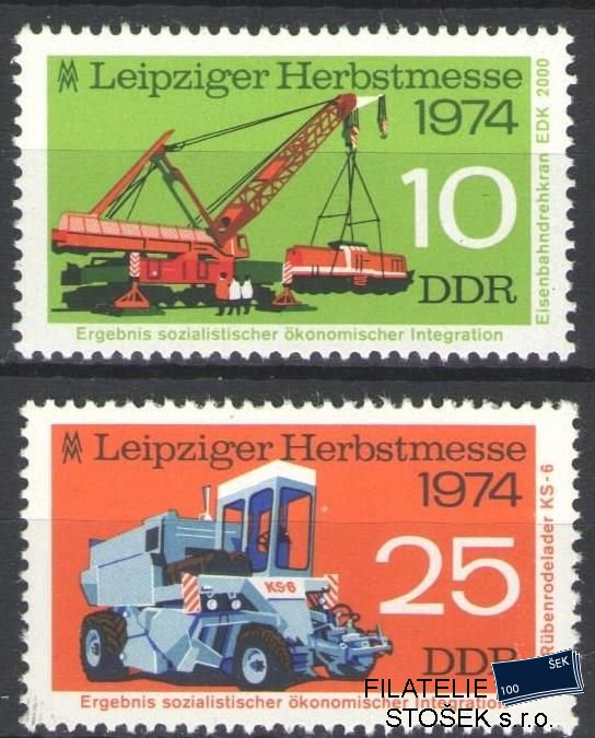 NDR známky Mi 1973-74