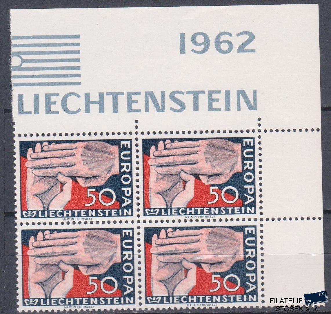 Liechtenstein známky Mi 418 4 Blok