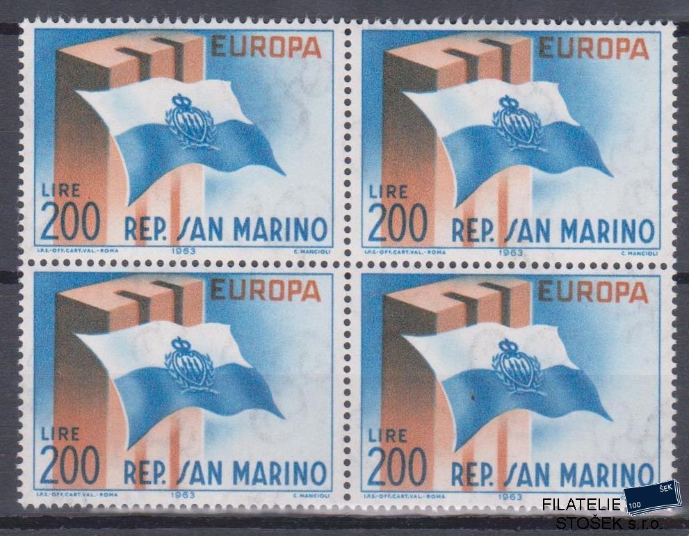 San Marino známky Mi 781 4 Blok