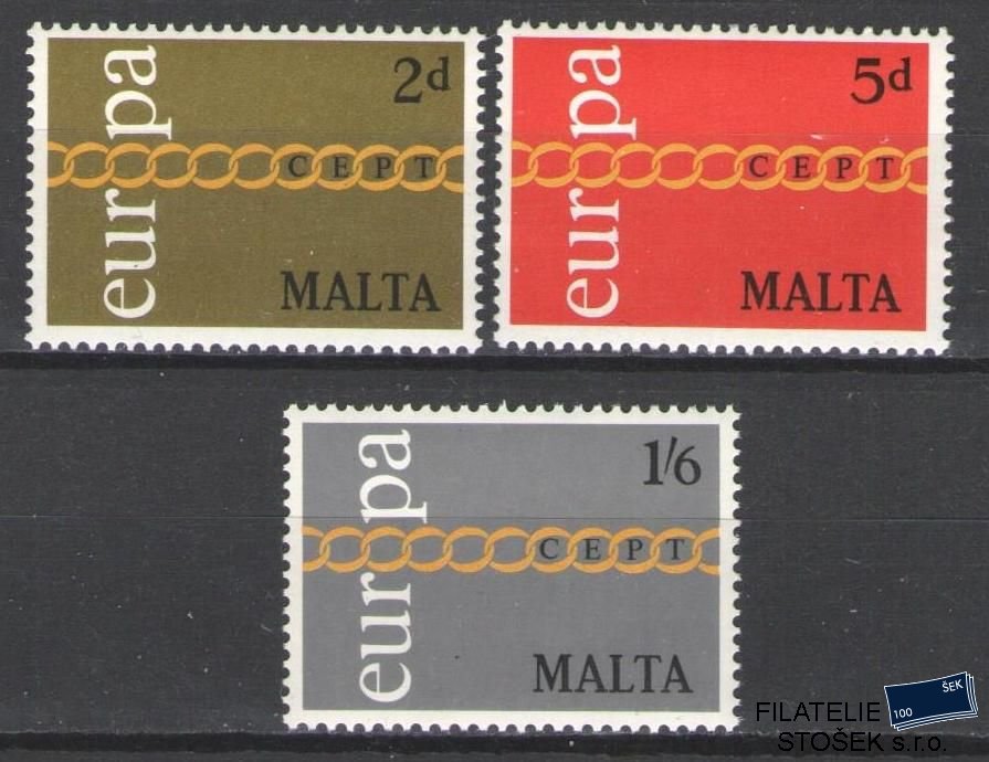 Malta známky Mi 422-24