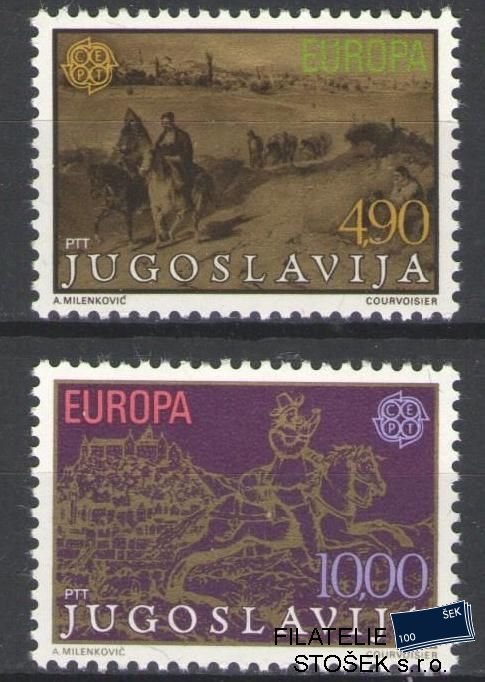 Jugoslávie známky Mi 1787-88