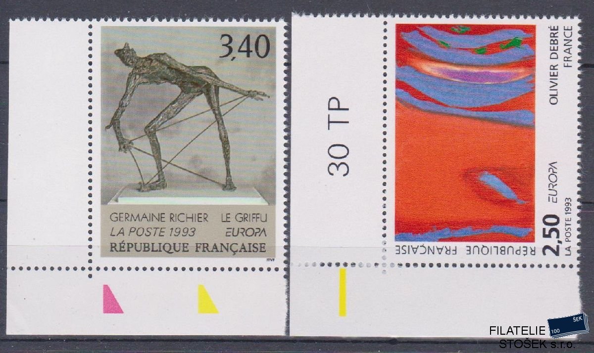 Francie známky Mi 2943-44