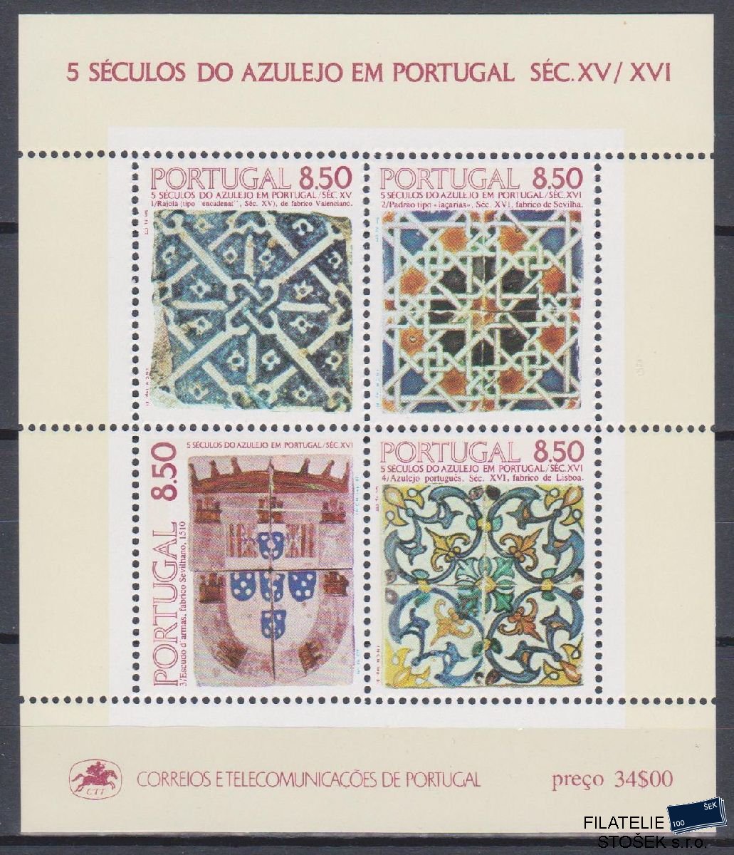 Portugalsko známky Mi 1528,1535,1539,1548 KL