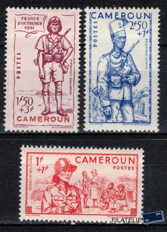 Cameroun známky Yv 197-9