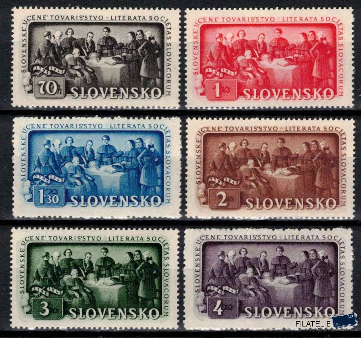 Slovensko známky 75-80