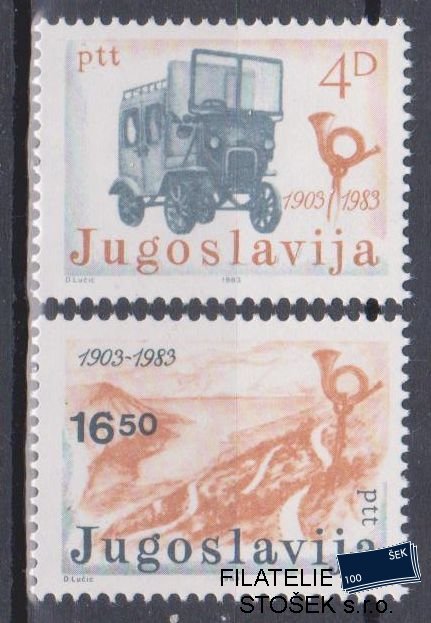 Jugoslávie známky Mi 1989-90