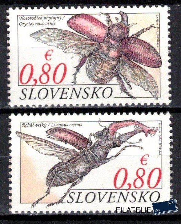 Slovensko známky 572-3