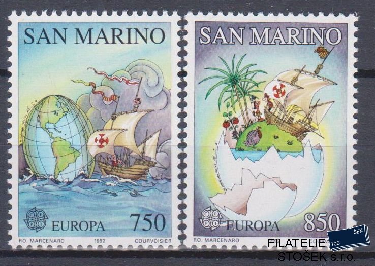 San Marino známky Mi 1508-9