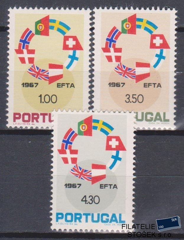 Portugalsko známky Mi 1043-45