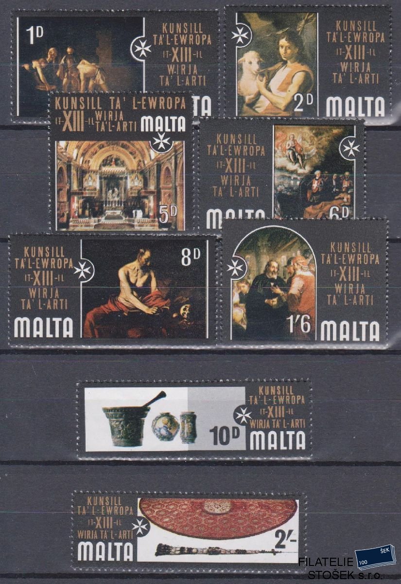 Malta známky Mi 401-8