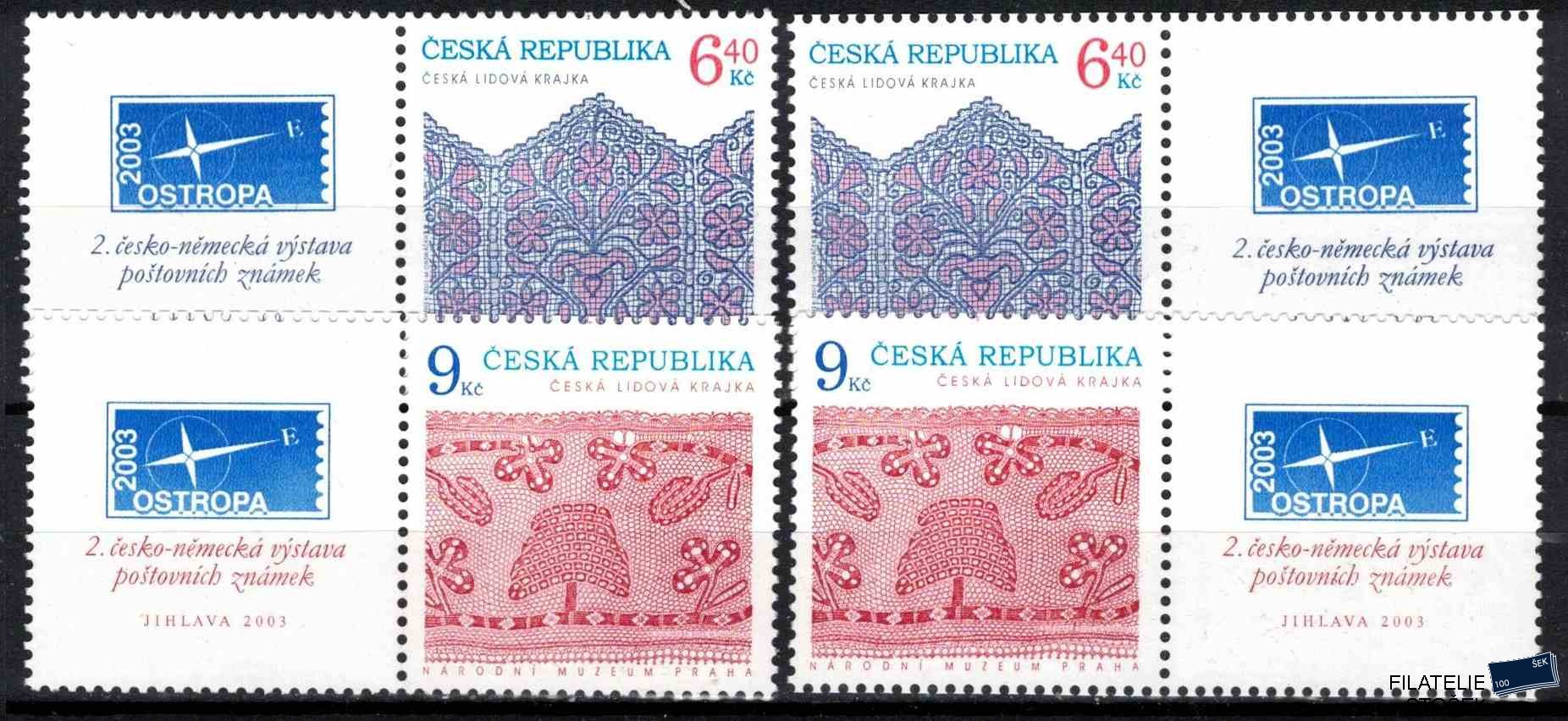 Česká republika známky 352-3 KL+KP