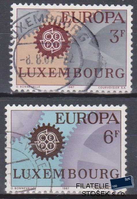 Lucembursko známky Mi 748-49