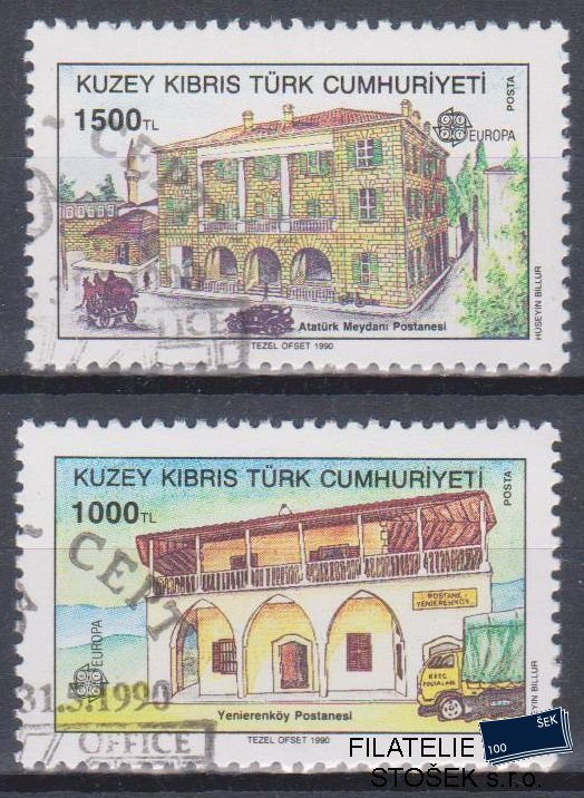 Turecký Kypr známky Mi 273-74