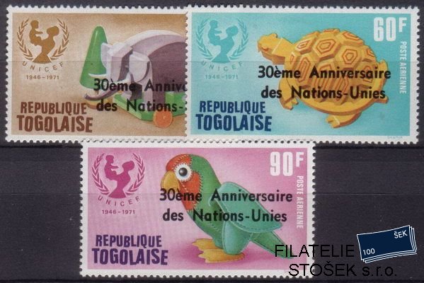 Togo Mi 1124-6+Bl.97