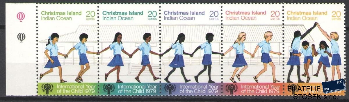 Christmas Island známky Mi 110-14