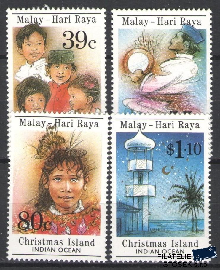 Christmas Island známky Mi 278-81