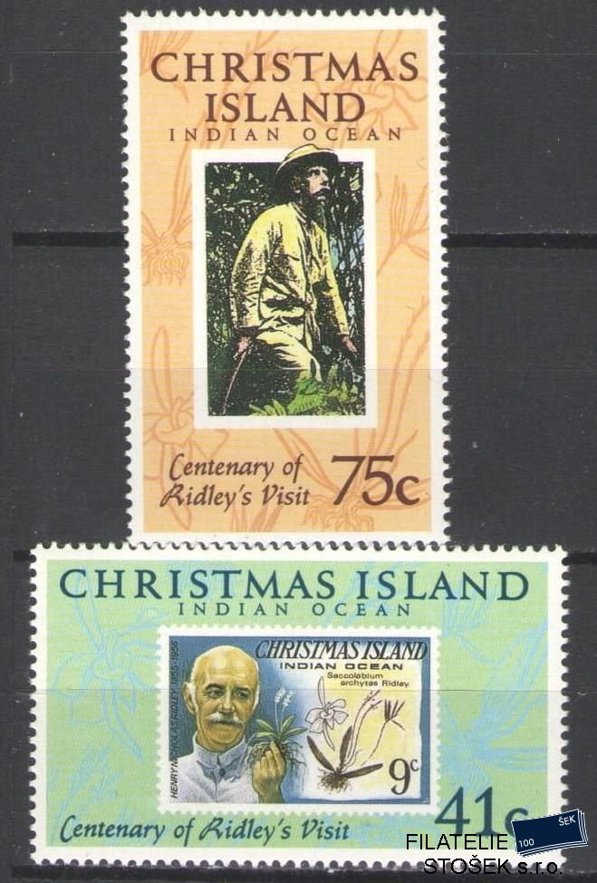 Christmas Island známky Mi 310-11