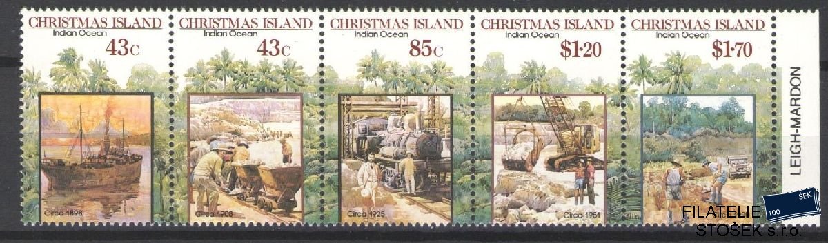 Christmas Island známky Mi 324-28