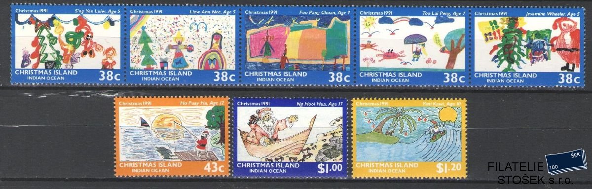 Christmas Island známky Mi 341-48