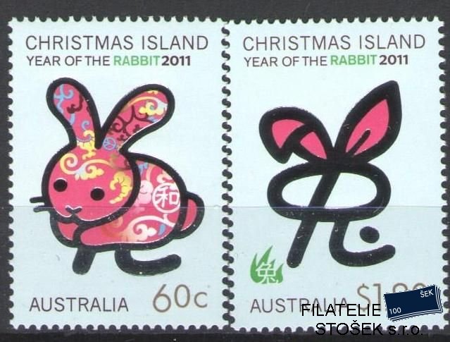 Christmas Island známky Mi 689-90