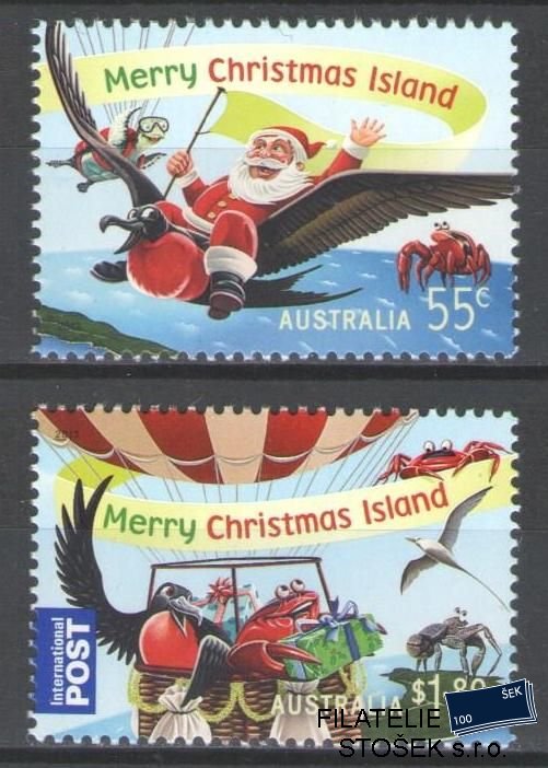 Christmas Island známky Mi 729-30