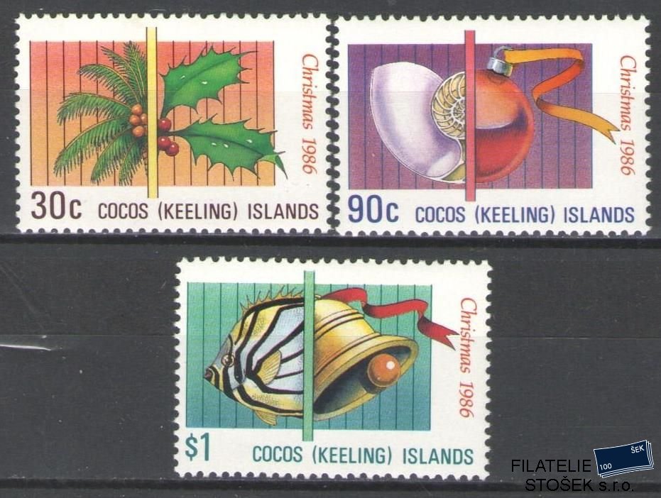 Cocos Islands známky Mi 163-65