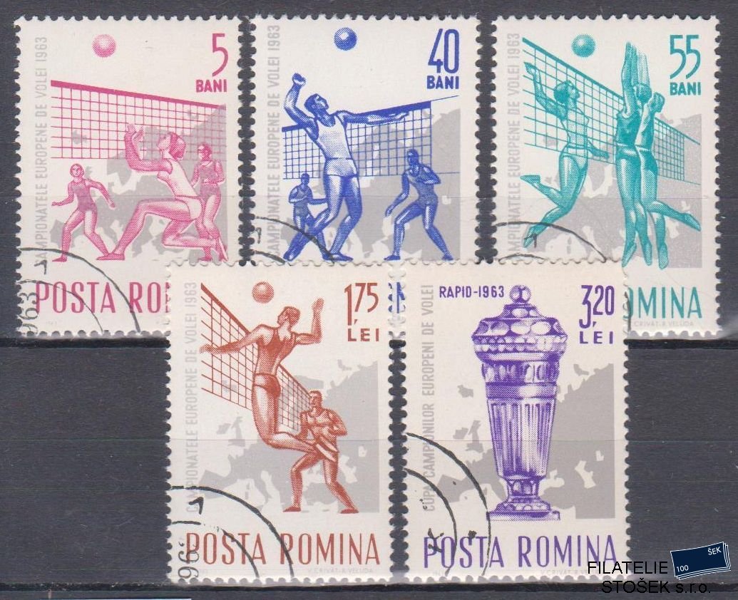 Rumunsko známky Mi 2184-88