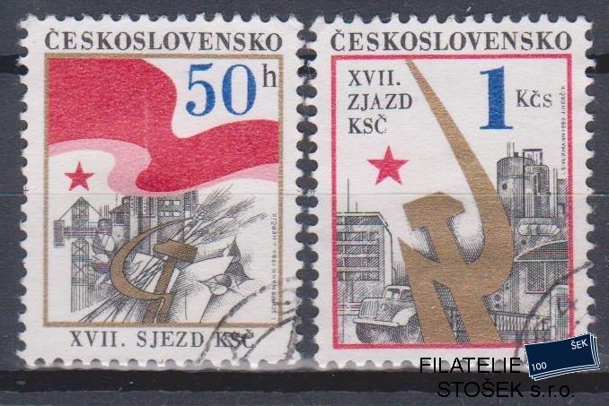 ČSSR známky 2736-7