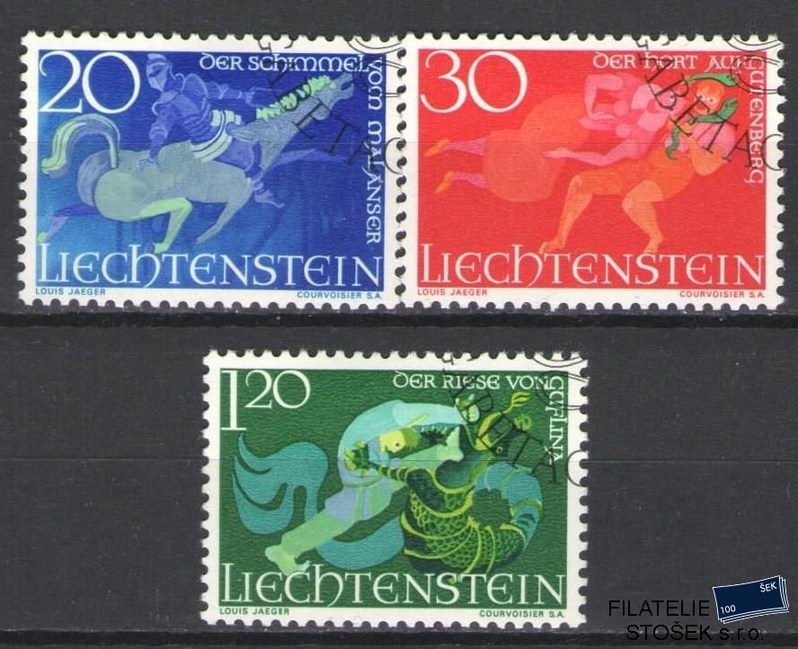 Liechtenstein známky Mi 475-77