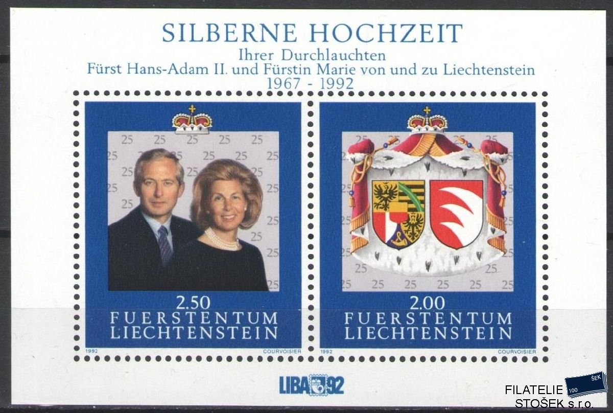 Liechtenstein známky Mi Blok 14