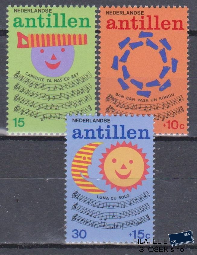 Niederlandse Antillen známky Mi 289-91